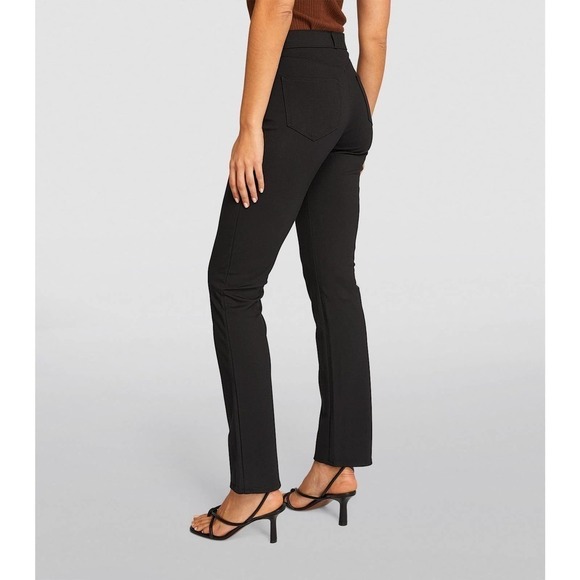 L'AGENCE Dean High‎ Rise Cigarette Jeans in Black Size 24 - Picture 2 of 12